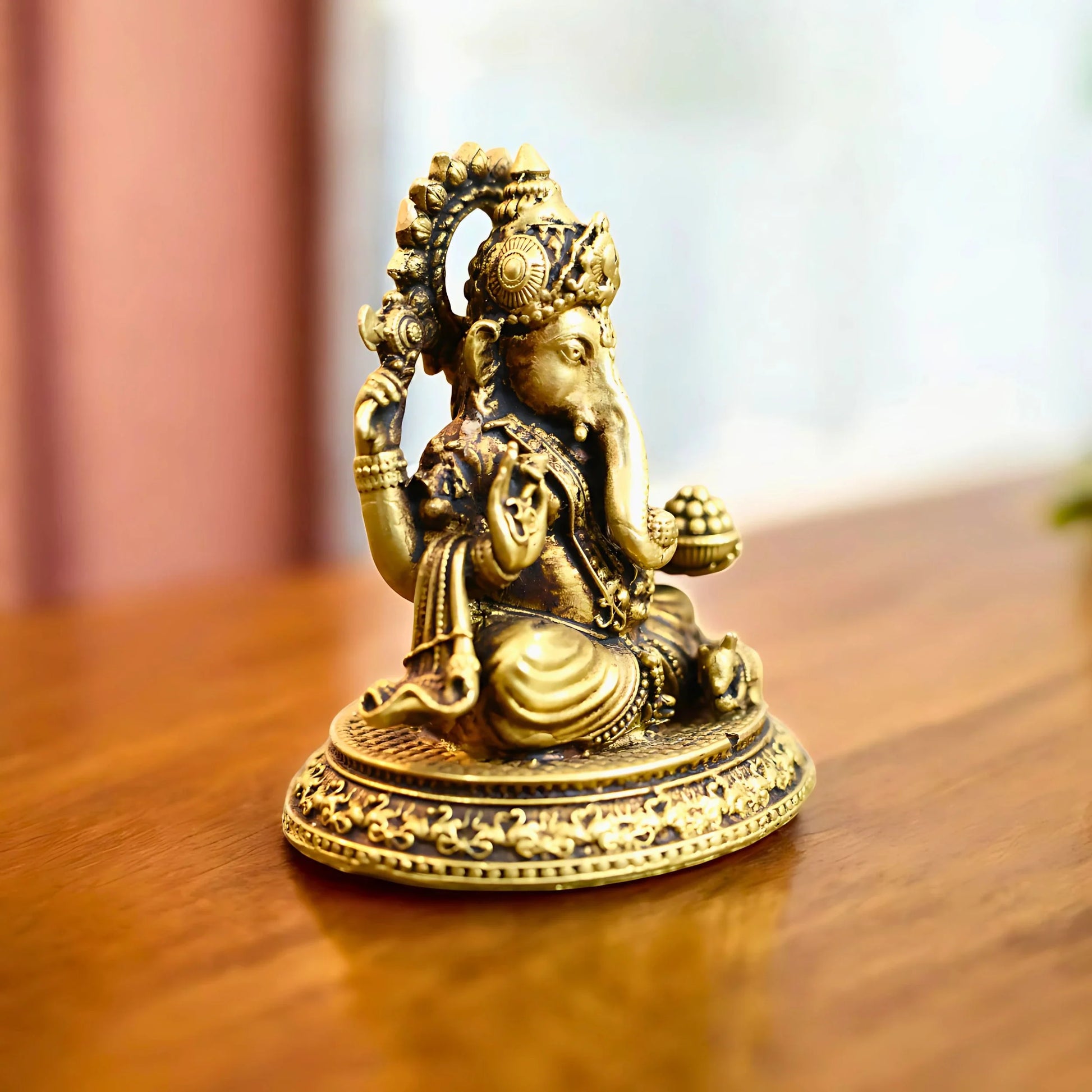 Brass Lord Ganesh idol