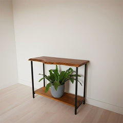 Royal Oak Live Edge Console Table