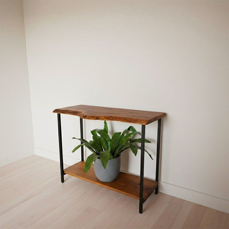 Royal Oak Live Edge Console Table