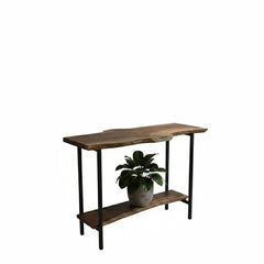 Timber Wooden Live Edge Console Table