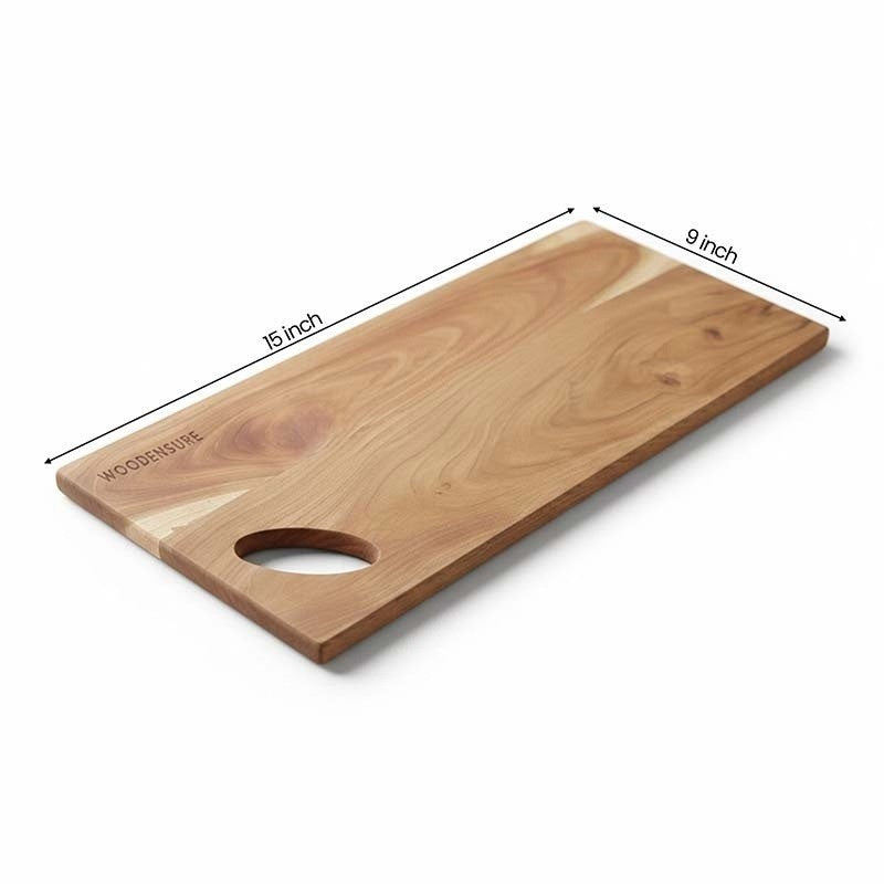 Fluke Acacia Solid Wood Serving & Chopping Board