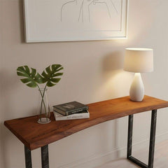 Rustic Woodland Console Table
