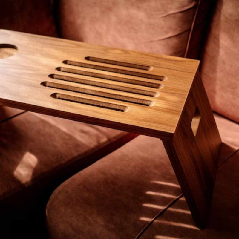 Flexi Foldable Solid Wood Laptop Stand