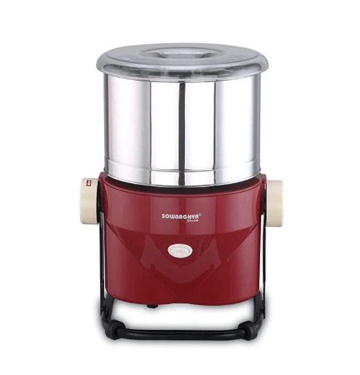 Sowbaghya Shree 2 Ltr Wet Grinder (Tilting Model) (With Attachments) Table Top Wet Grinder | Heavy Duty Motor | Ideal for Your Kitchen | 2ltr Wet Grinder for All Kinds of Batter for South Indian Dishes-1