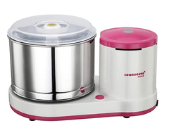 SOWBAGHYA 150W Wet Grinder, Pink Table Top Wet Grinder Machine | Heavy Duty Motor | Ideal for Your Kitchen | 2Ltr Wet Grinder for All Kinds of Batter for South Indian Dishes-1