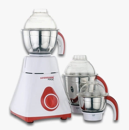 சௌபாக்யா மேஜிக் மிக்சர் கிரைண்டர் (வெள்ளை, 750 W) 