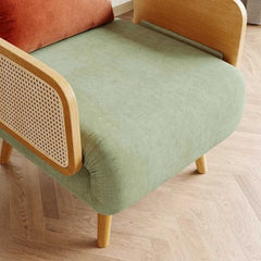 Green Chaise Longue | 3-in-1 Convertible Green Single Sofa Cum Bed