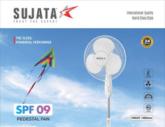 SUJATA SPF09 Pedestal Fan Overload Thermal Protection-2