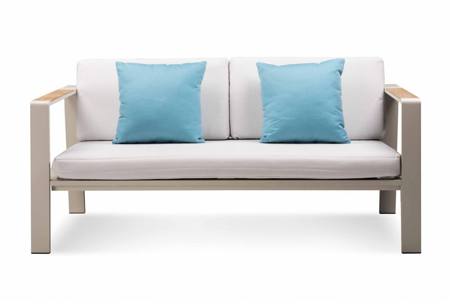 Marino Outdoor Sofa Set 2 Seater , 2 Single seater and 1 Center Table (Beige)