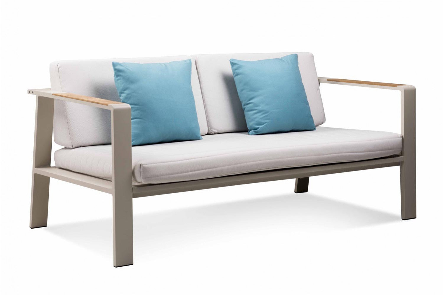 Marino Outdoor Sofa Set 2 Seater , 2 Single seater and 1 Center Table (Beige)
