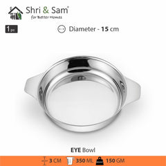 Stainless Steel Bowl Eye