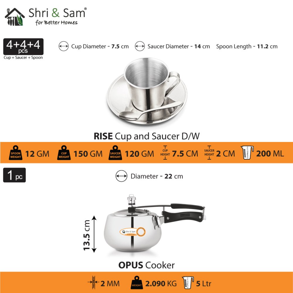 Stainless Steel Combo Akshara