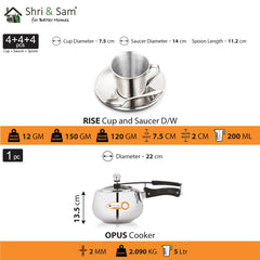 Stainless Steel Combo Akshara