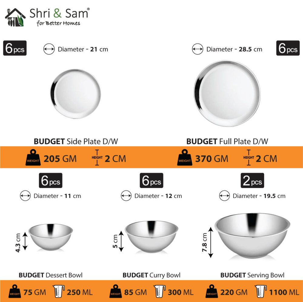Stainless Steel Combo Akshara