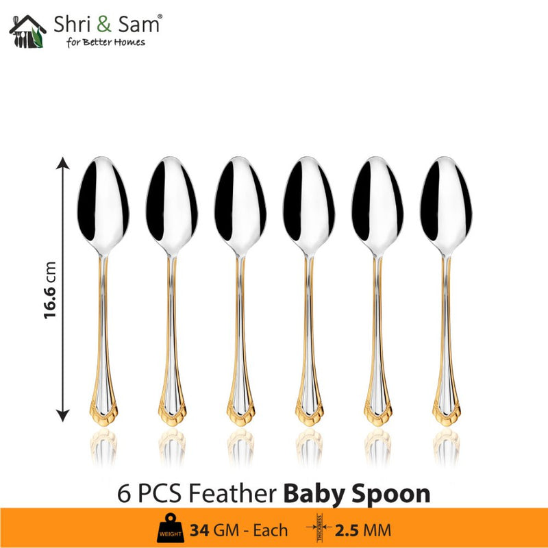 Stainless Steel Cutlery Feather