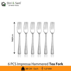 Stainless Steel Impressa Hammered Cutlery