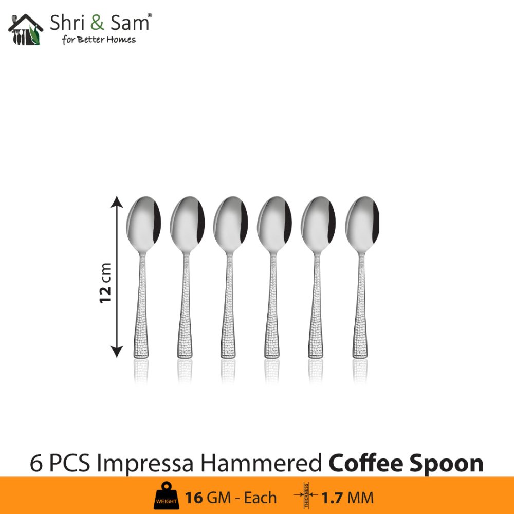 Stainless Steel Impressa Hammered Cutlery
