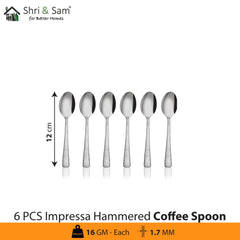 Stainless Steel Impressa Hammered Cutlery