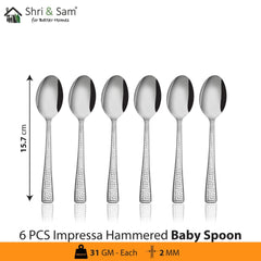 Stainless Steel Impressa Hammered Cutlery