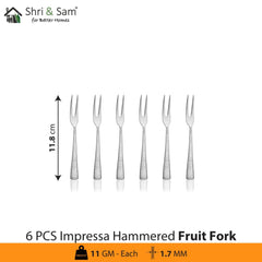 Stainless Steel Impressa Hammered Cutlery