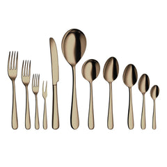 Stainless Steel Cutlery with Chocolate Brown PVD Coating Monika