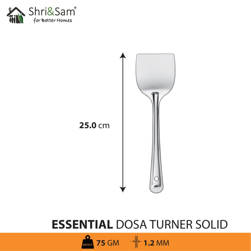 Stainless Steel Dosa Turner Solid Essential