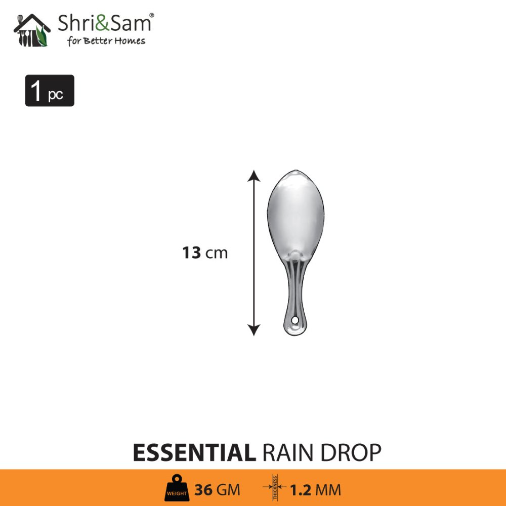 Stainless Steel Rain Drop Essential