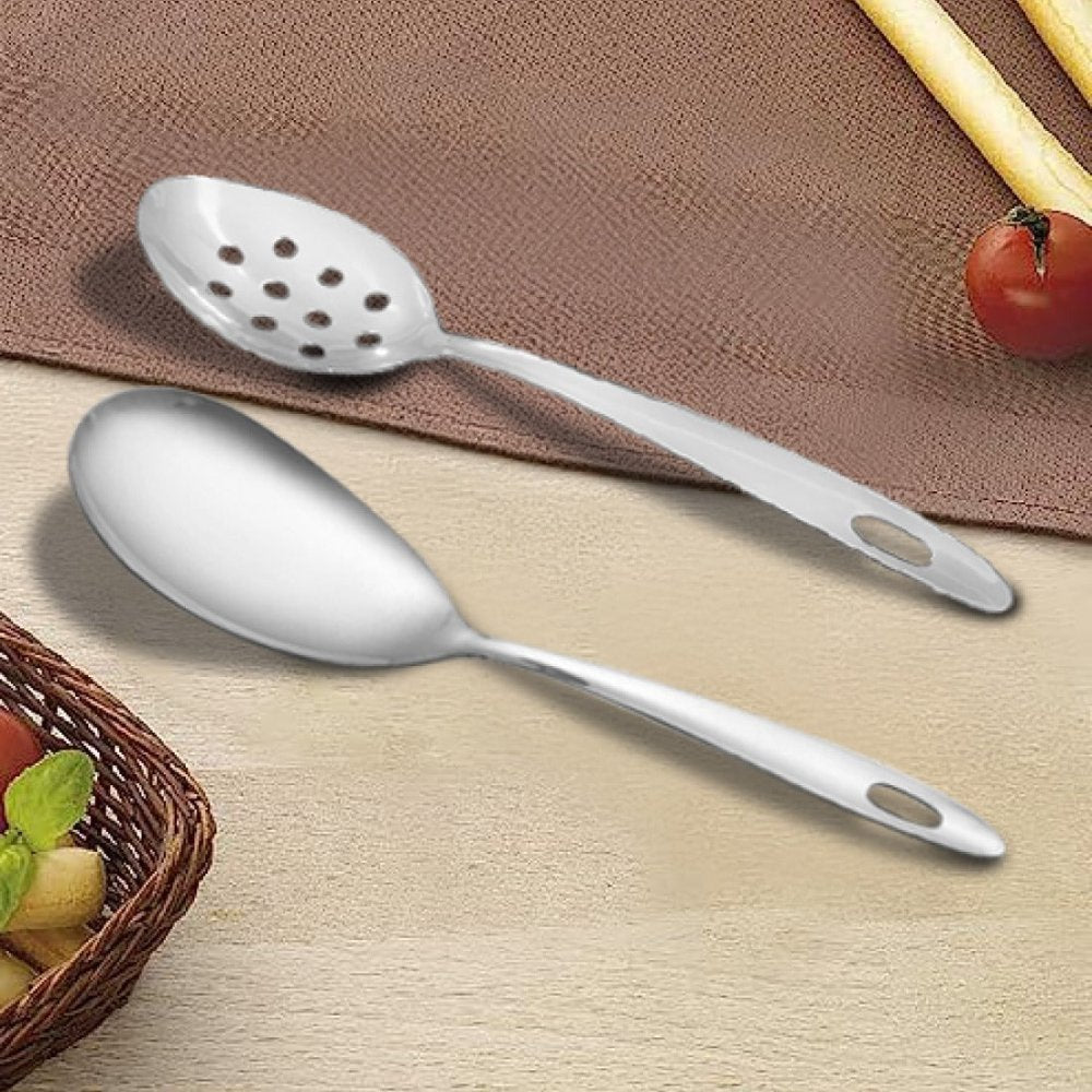 Stainless Steel Salad Serving Tools Pearl