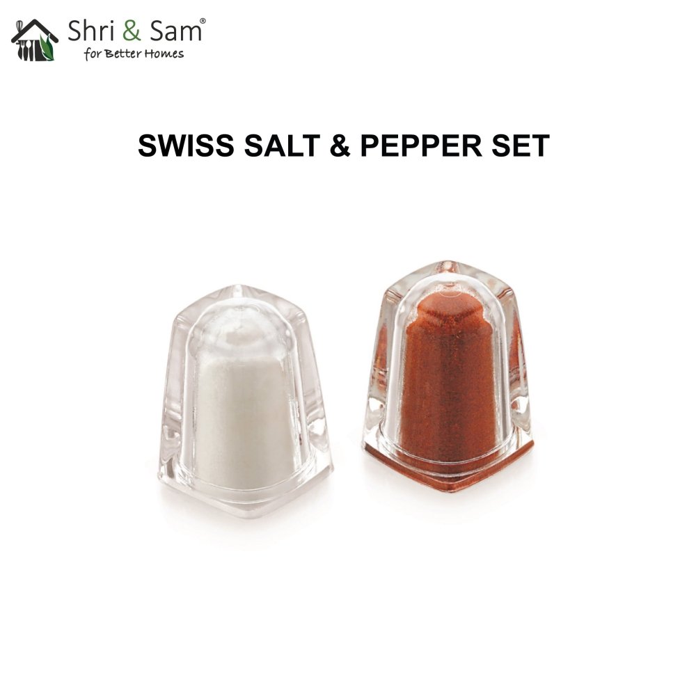 Stainless Steel Status Salt and Pepper