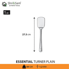 Stainless Steel Turner Solid Essential