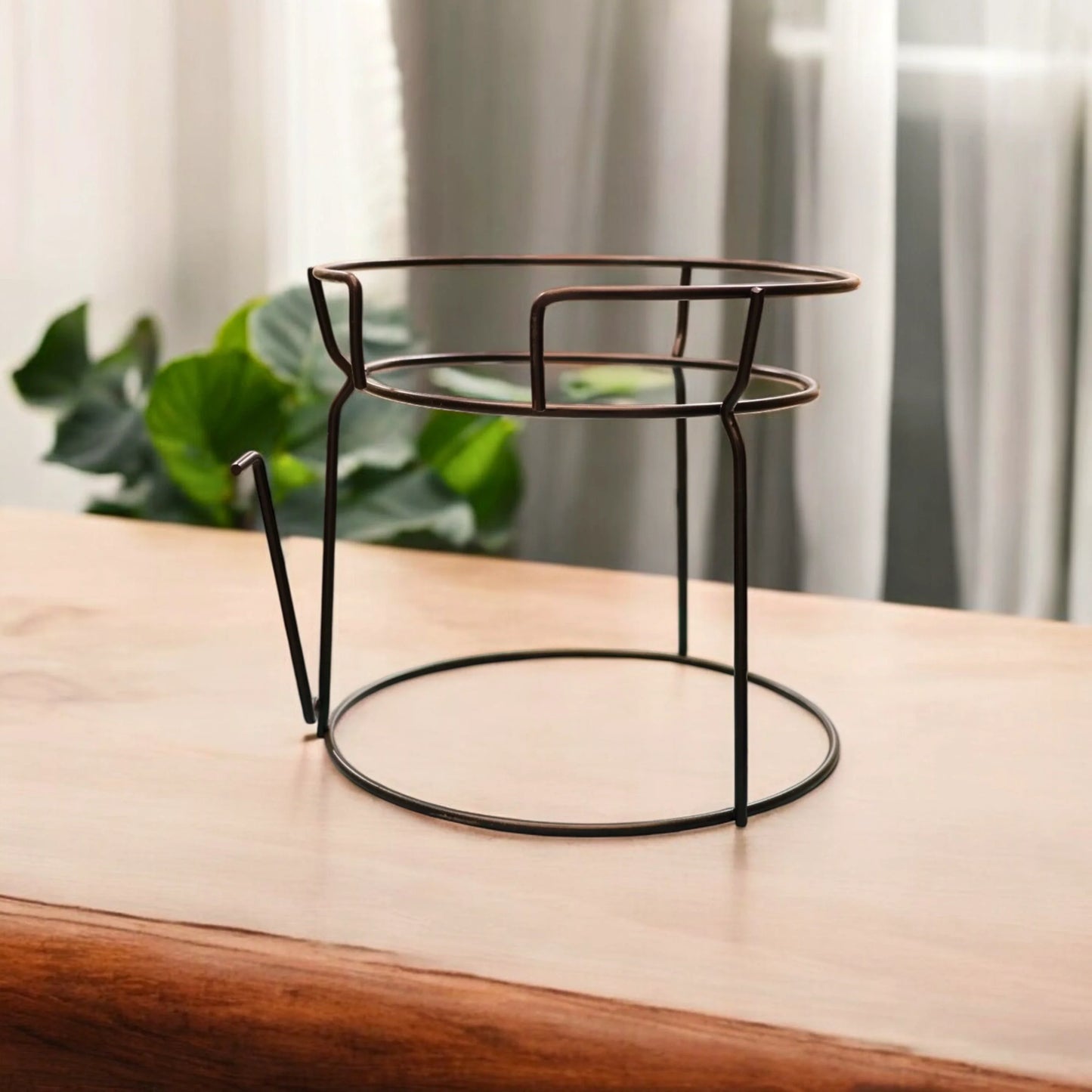 Pure Copper Water Dispenser set with Stand and Glass