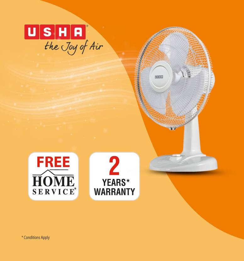 USHA Striker Hi Speed 400mm Table Fan-5