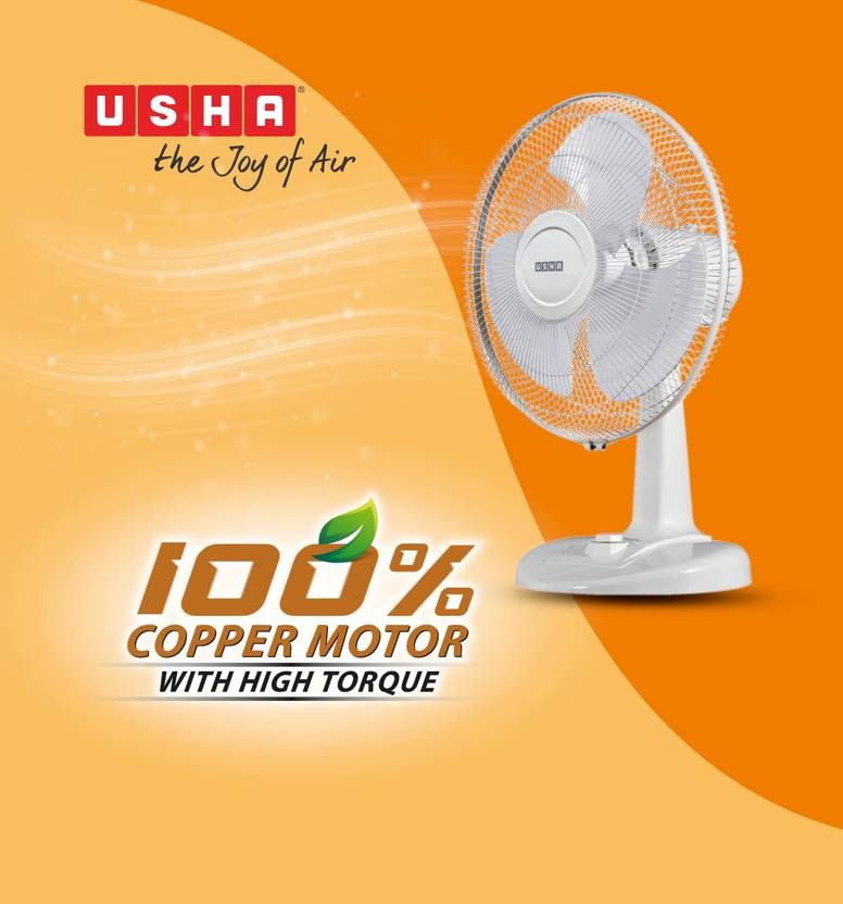 USHA Striker Hi Speed 400mm Table Fan-4