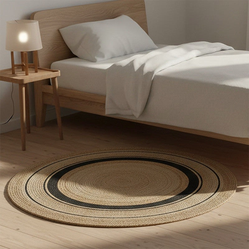 Modern Jute Stripe Delight Rug