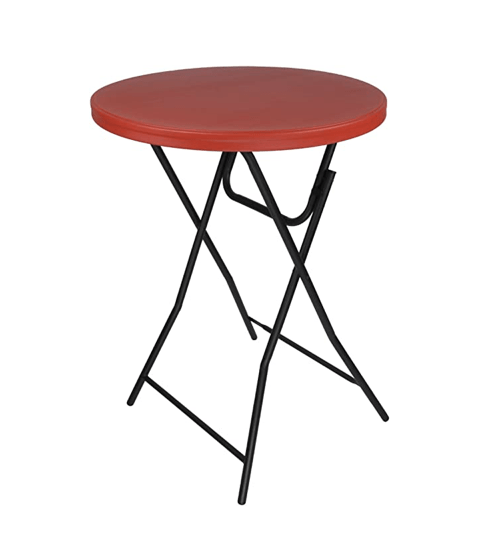 सुप्रीम कैफे प्लास्टिक टेबल (कोक रेड) 