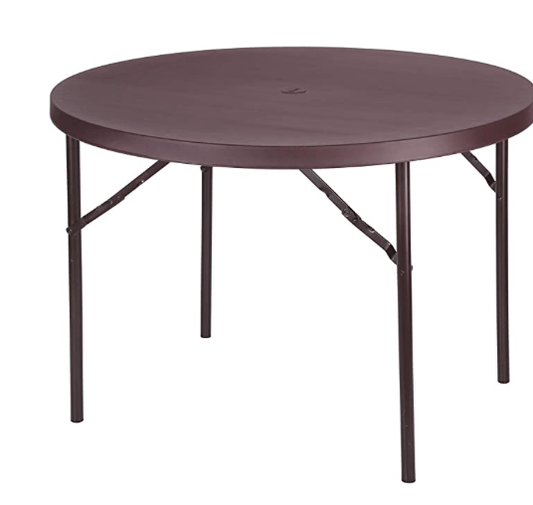 सुप्रीम डिस्क ब्लो मोल्डेड कॉफ़ी टेबल (ग्लोबस ब्राउन)