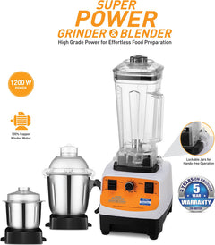 KENT 16083 1200 W Juicer Mixer Grinder
