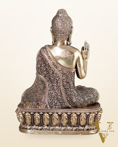 Superfine Brass Blessing Buddha Statue – 6 inch