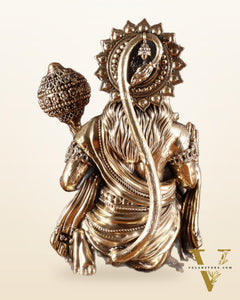 Superfine Brass Hanuman Idol – 8”