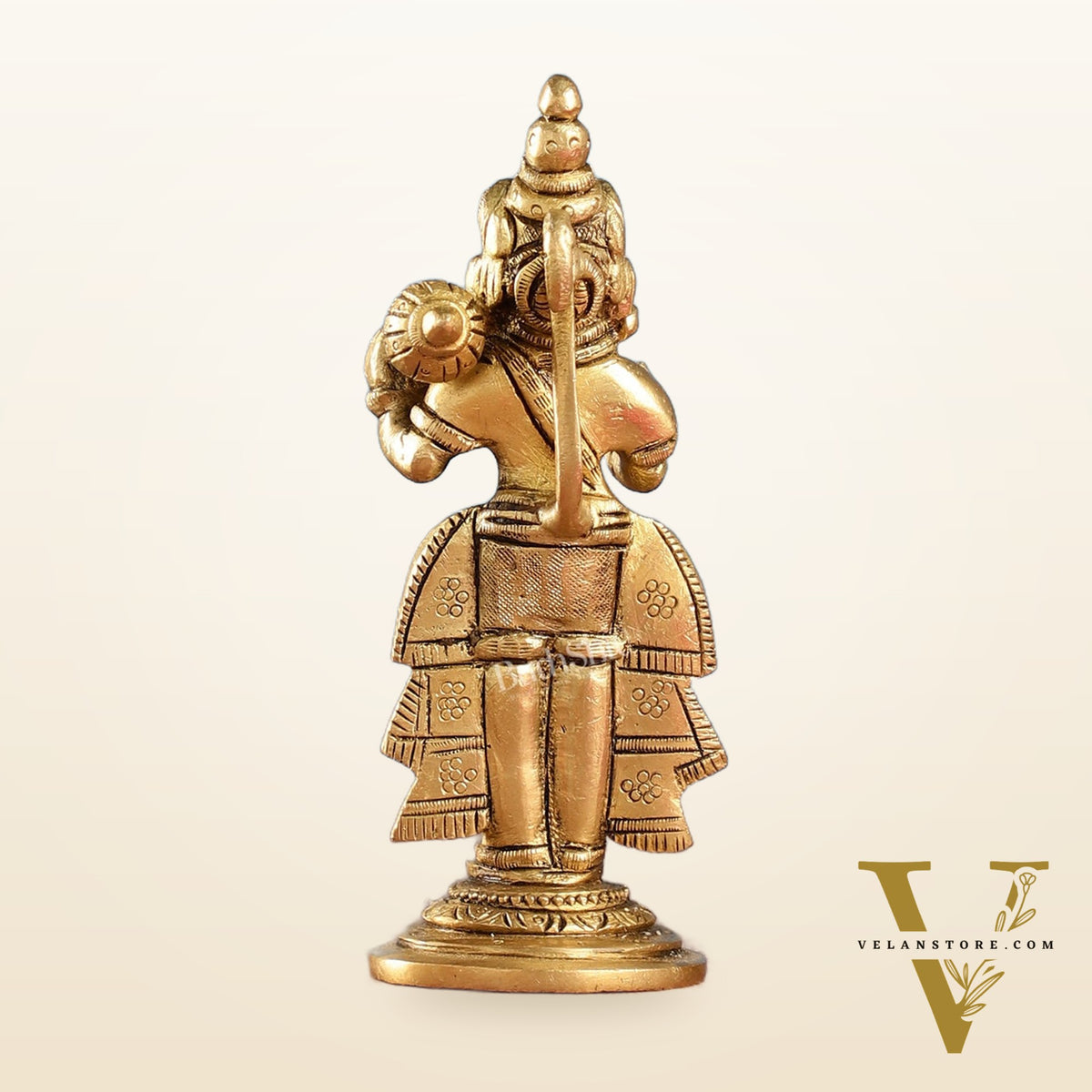 Superfine Brass Lord Hanuman Standing Idol | Blessing Mudra | 5.5" Height