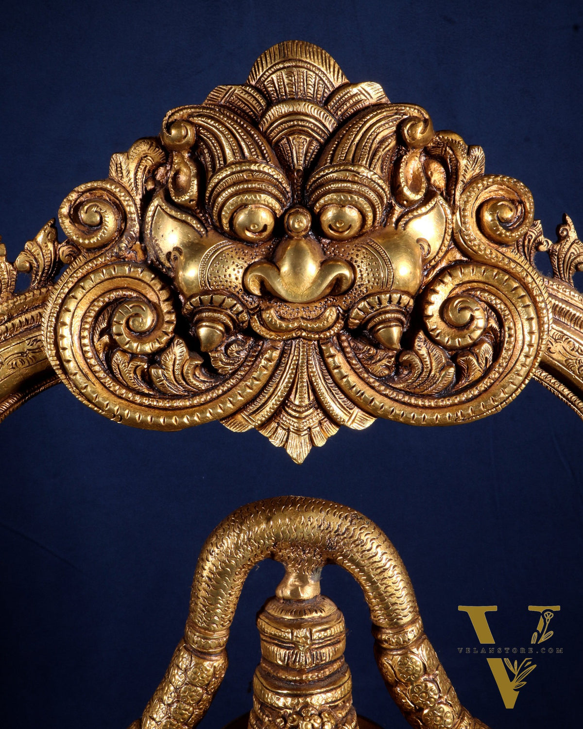 Superfine Brass Lord Tirupati Balaji Venkateshwara Swamy Idol | 37 inch