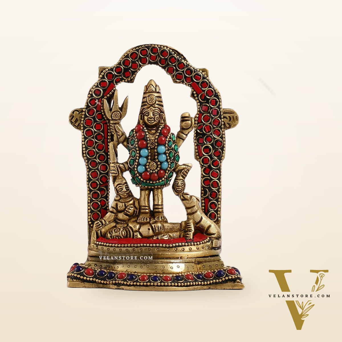 Superfine Brass Mahalasa  Narayani Mohini Vishnu Avatar Idol | Height 5.5 inch