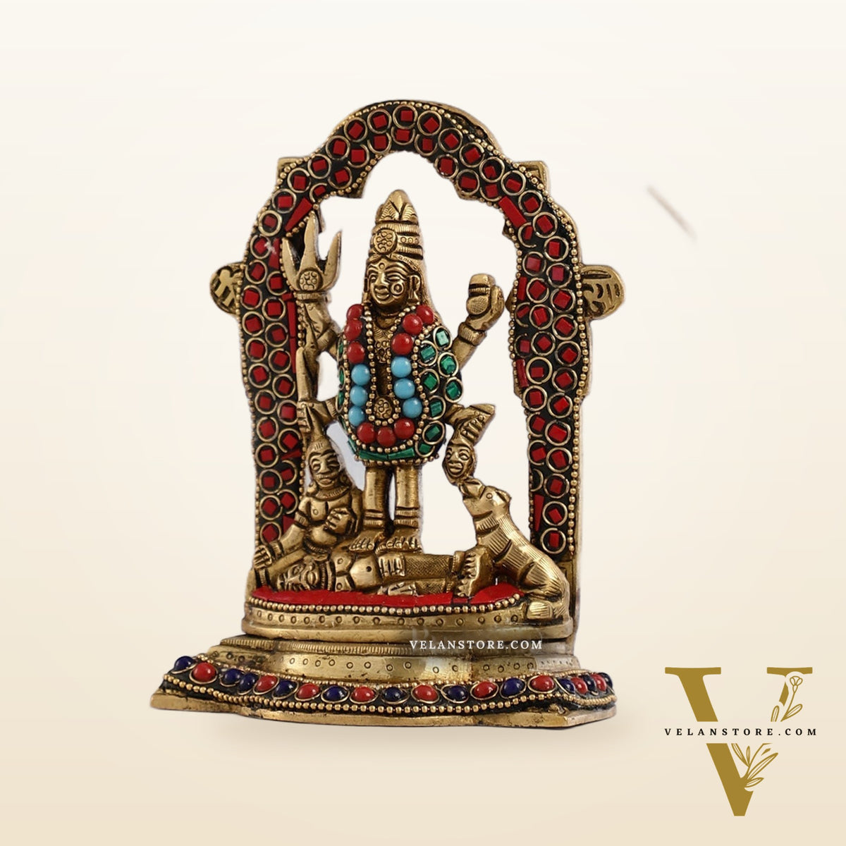 Superfine Brass Mahalasa  Narayani Mohini Vishnu Avatar Idol | Height 5.5 inch