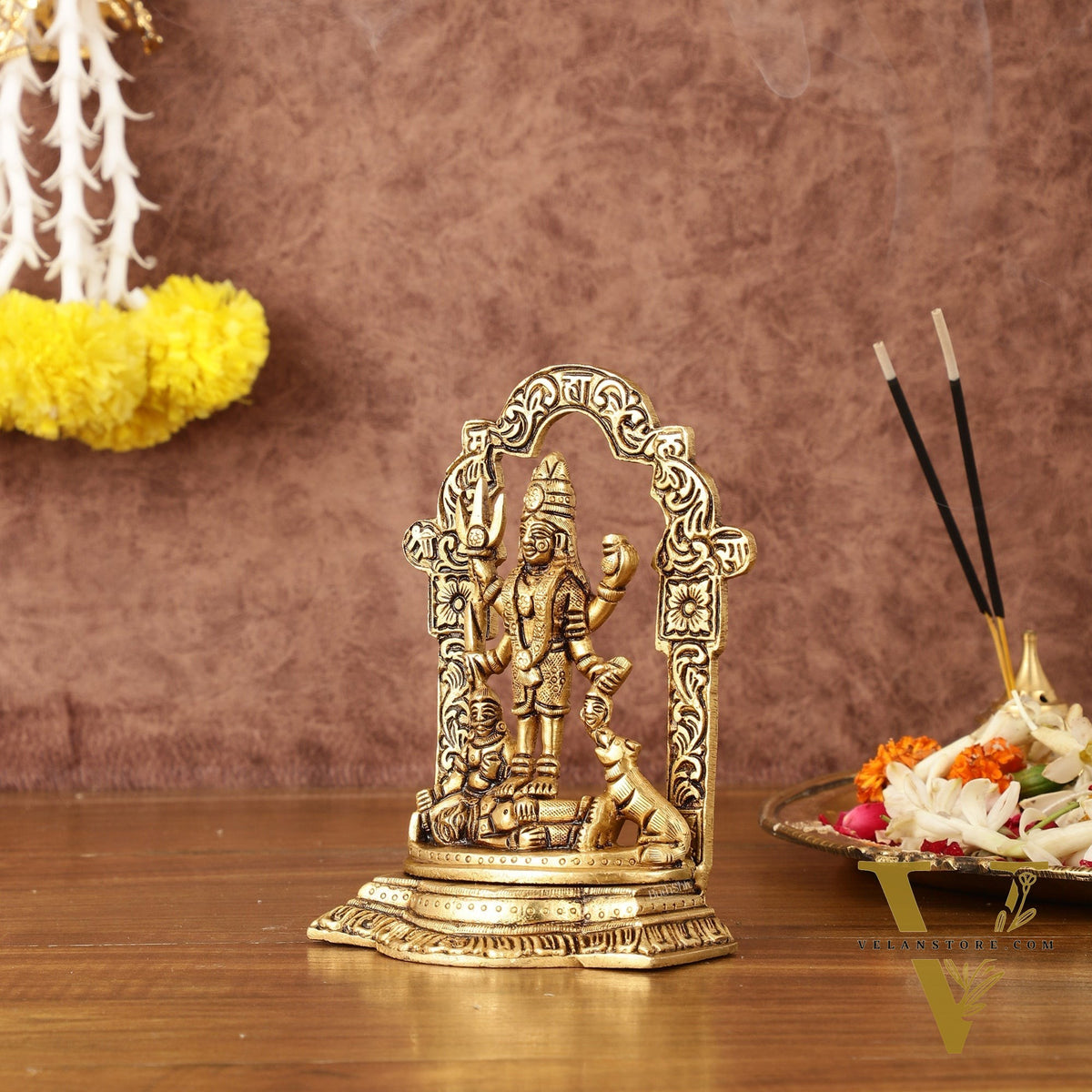 Superfine Brass Mahalasa  Narayani Mohini Vishnu Avatar Idol | Height 5.5 inch