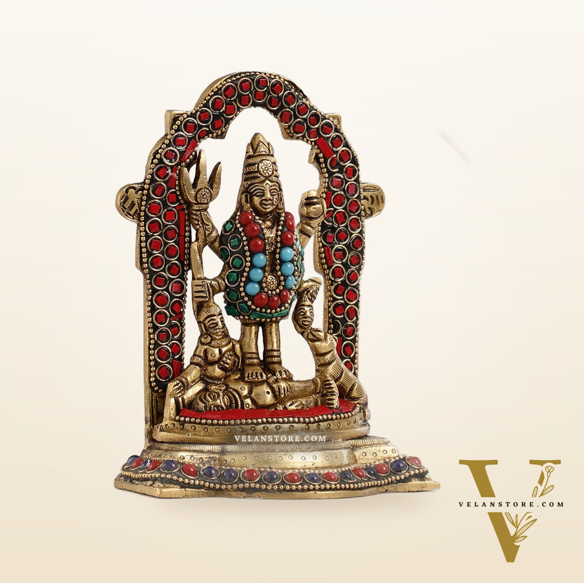 Superfine Brass Mahalasa  Narayani Mohini Vishnu Avatar Idol | Height 5.5 inch