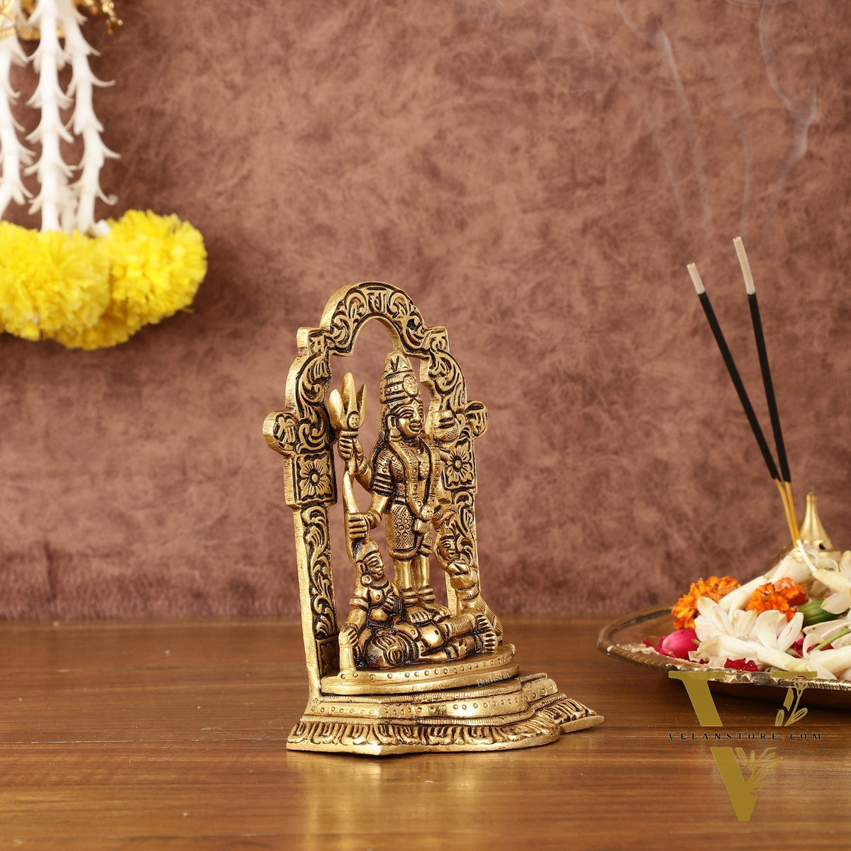 Superfine Brass Mahalasa  Narayani Mohini Vishnu Avatar Idol | Height 5.5 inch