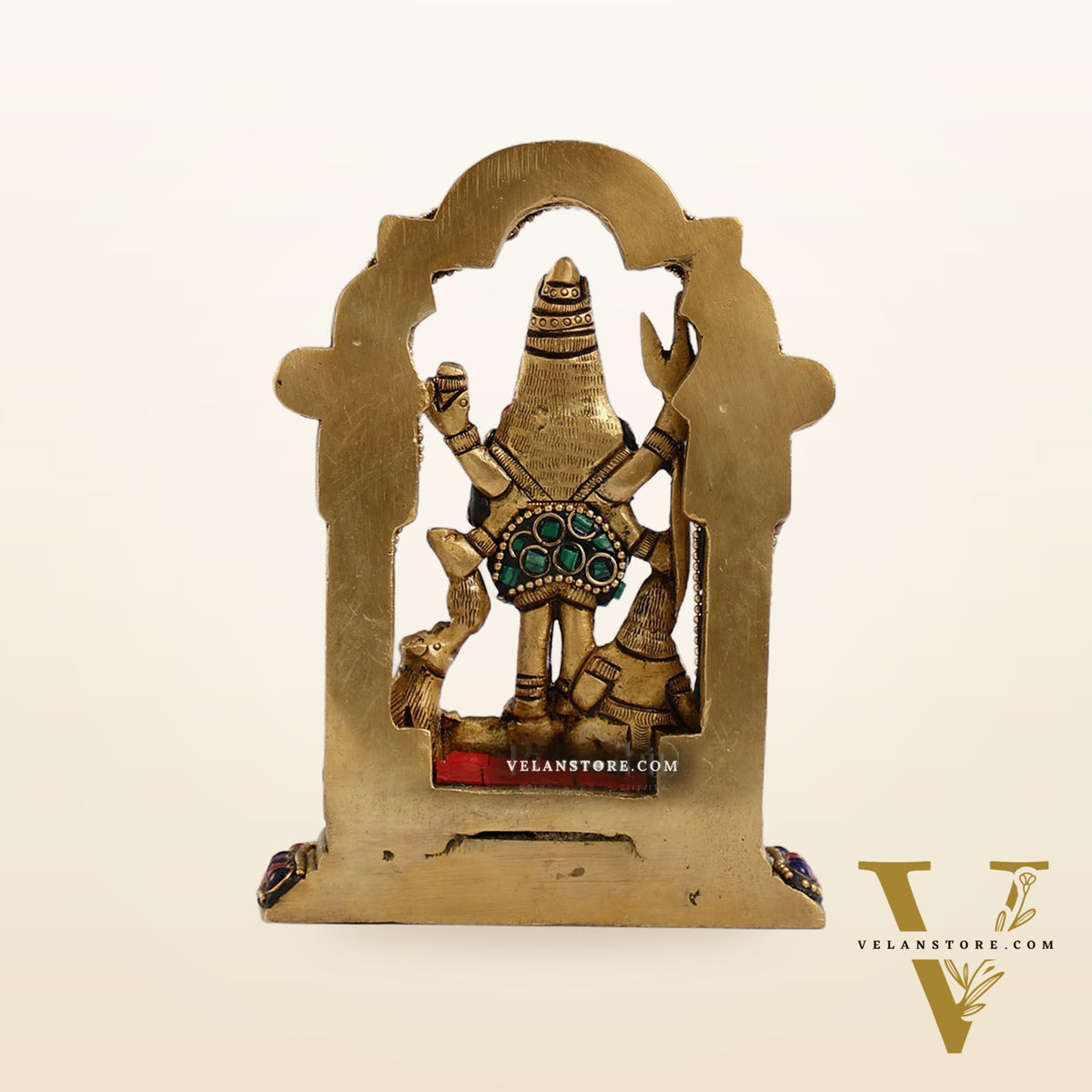 Superfine Brass Mahalasa  Narayani Mohini Vishnu Avatar Idol | Height 5.5 inch