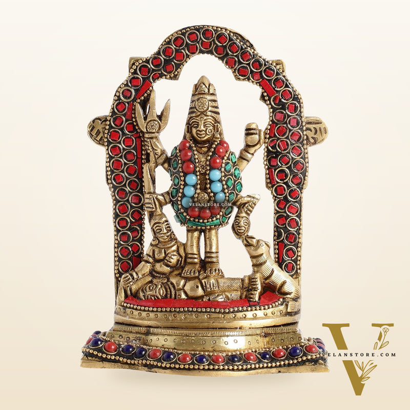 Superfine Brass Mahalasa  Narayani Mohini Vishnu Avatar Idol | Height 5.5 inch
