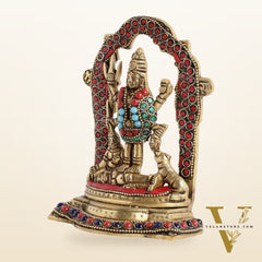 Superfine Brass Mahalasa  Narayani Mohini Vishnu Avatar Idol | Height 5.5 inch