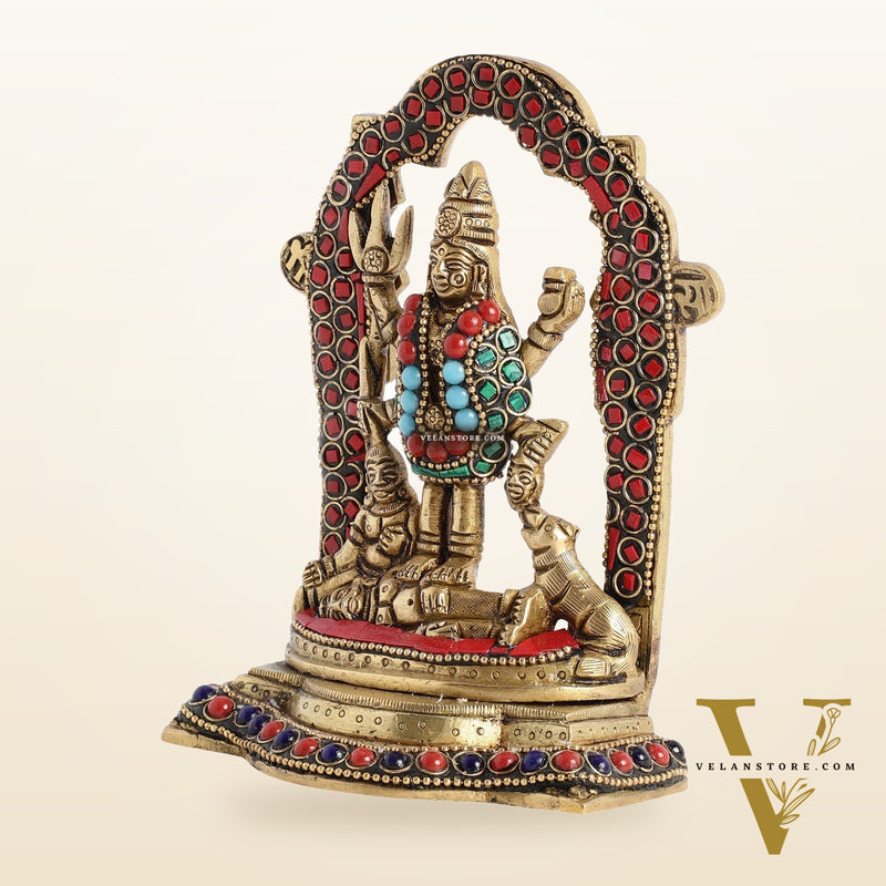Superfine Brass Mahalasa  Narayani Mohini Vishnu Avatar Idol | Height 5.5 inch